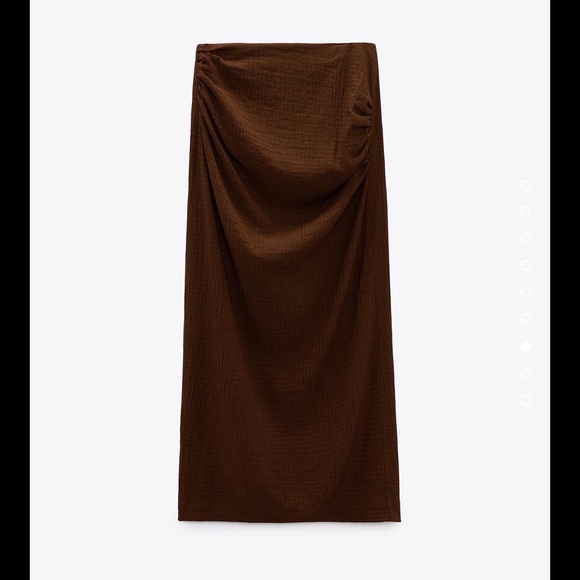 Zara Draped Skirt and Top set - Picture 9 of 10